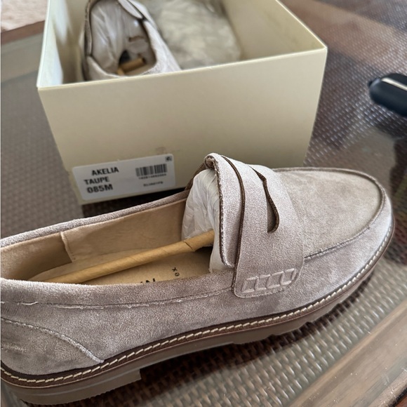 NEW NEVER WORN ANNE KLEINE Women’s Suede Loafers - Gray - Picture 4 of 4